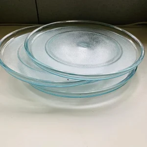 Glass Pizza Plates - Set of 3