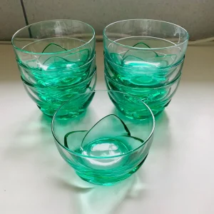 Glass Dessert Bowls - Set of 7