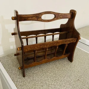 Wooden Book Rack