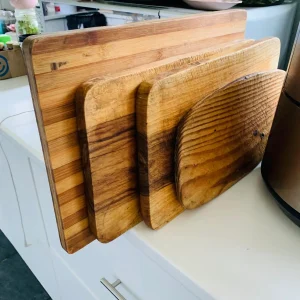 Wooden Bread Boards - Set of 4