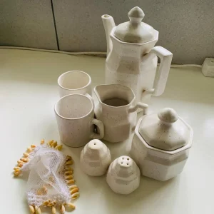Ceramic Tea and Table Set