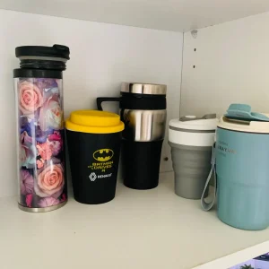 Assorted Travel Mugs - Set of 5