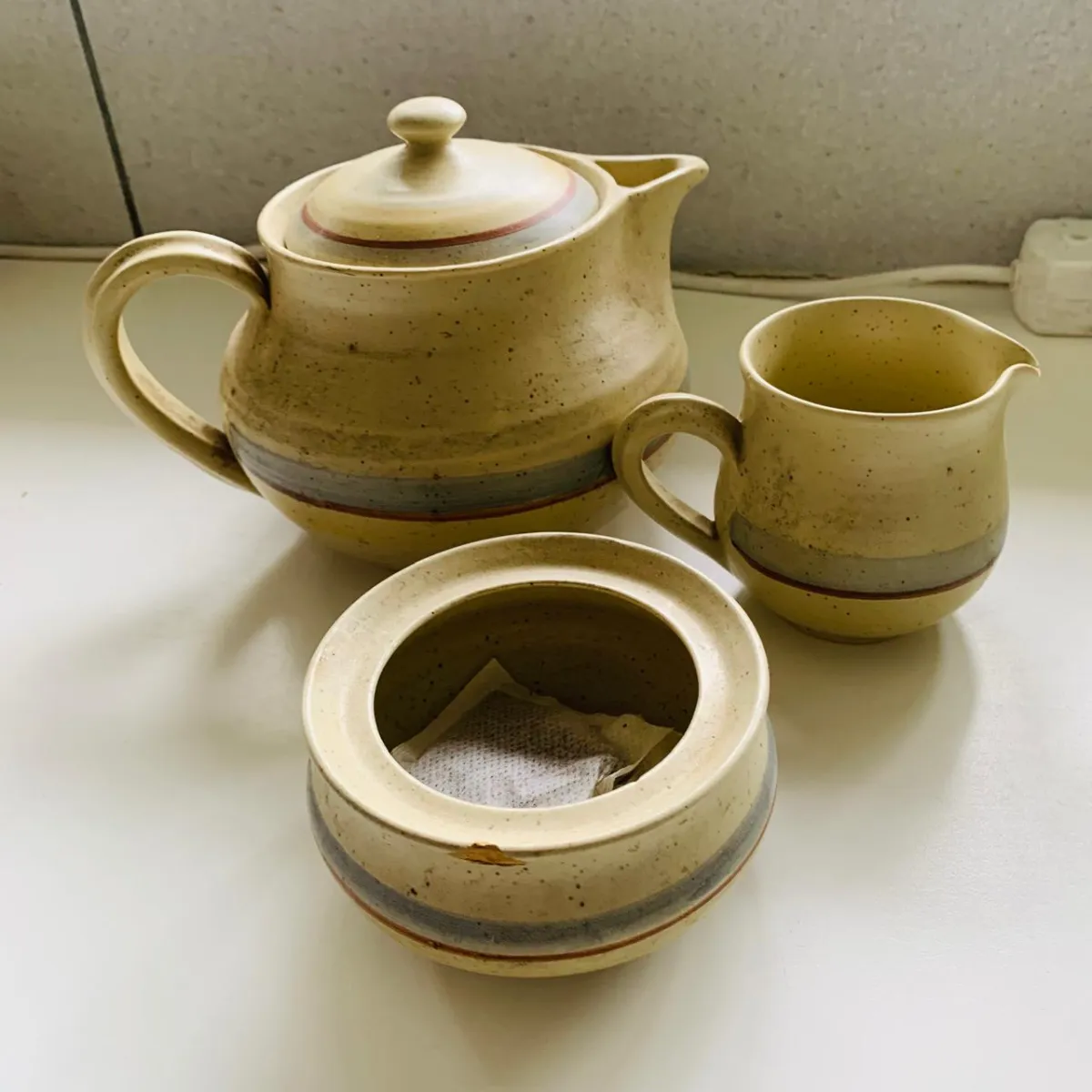 Stoneware Tea Set
